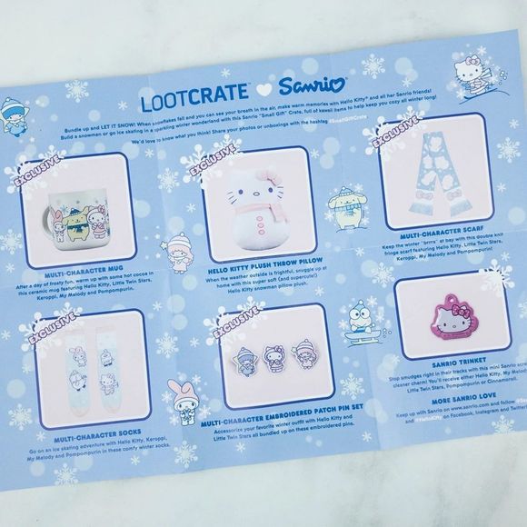 Sanrio Hello Kitty and Friends Crate Winter 2018 Subscription Box - Picture 4 of 10